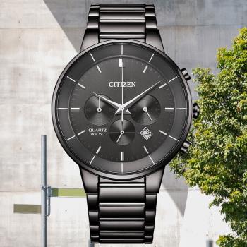 CITIZEN星辰 Chronograph系列 時尚三眼計時腕錶 AN8227-53H