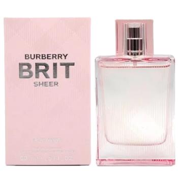 Burberry Brit Sheer粉紅風格女性淡香水50ml(平輸)