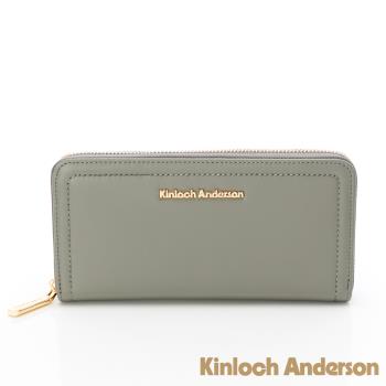【Kinloch Anderson】Carol 拉鍊長夾-鐵灰