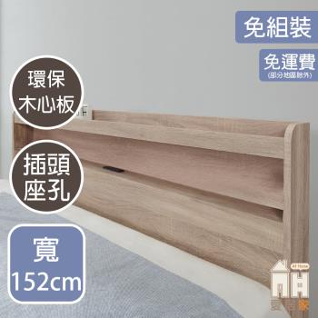 【AT HOME】亞特5尺梧桐床頭片
