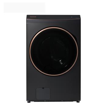 Panasonic國際牌 17公斤熱泵洗脫烘變頻滾筒洗衣機(夜幕黑)NA-V170RPH-K-庫