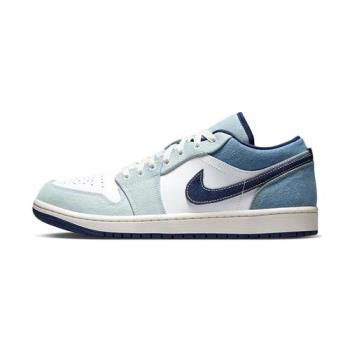 Nike Air Jordan 1 Low SE 男 牛仔藍 AJ1 喬丹 低筒 運動 休閒鞋 IH0648-141