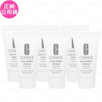 CLINIQUE倩碧 超激光勻淨白保濕輕乳霜(5ml)*6(公司貨)