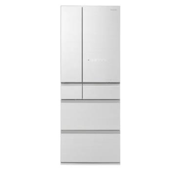 Panasonic國際牌550公升六門變頻翡翠白冰箱NR-F551WX-W1