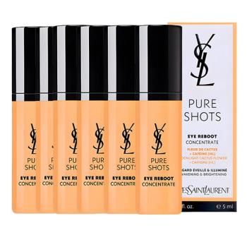 YSL 聖羅蘭 極效活萃仙人掌眼部精華乳5ml*6入組-航空版