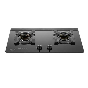(全省安裝)林內雙口爐內焰檯面爐LED旋鈕定時瓦斯爐天然氣RB-N2621G-B-LPG