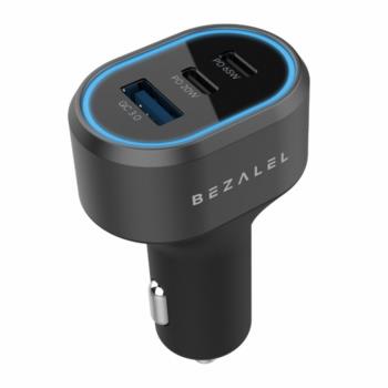 BEZALEL 倍加能 85W 三孔快充車用充電器