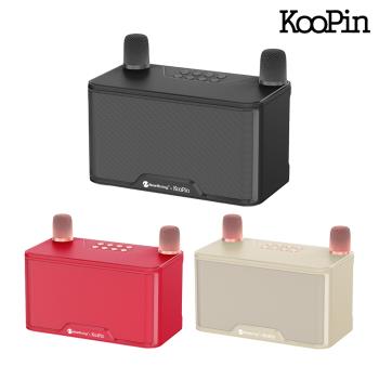 KooPin NR-8088 雙人對唱行動KTV/藍牙喇叭無線麥克風組