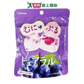 Kabaya水果軟糖-葡萄風味58G【愛買】