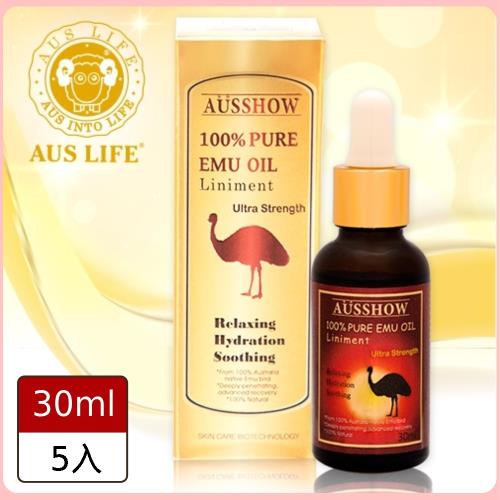 AUS LIFE澳洲國寶鴯鶓全效賦活精萃*5瓶 （贈1ml）