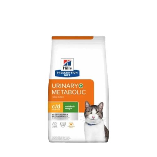 【Hills 希爾思處方】貓 貓用c/d+Metabolic 泌尿道+體重管理 6.35LB 處方飼料｜META CD