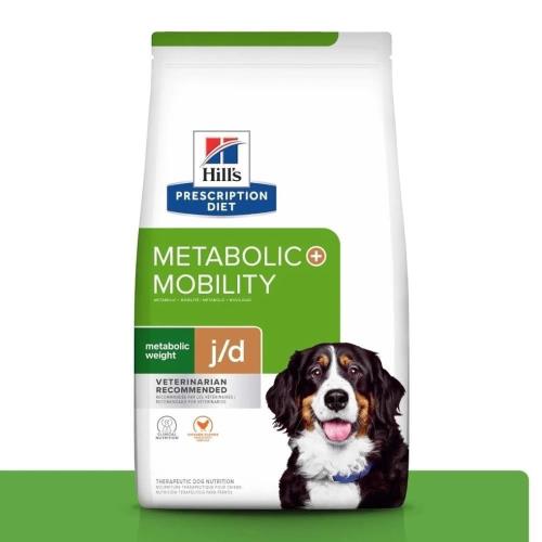 【Hills 希爾思處方】狗 犬用Metabolic+j/d 體重管理+關節 24LB 處方飼料｜基因 META