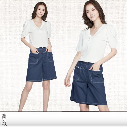 蘭陵(4入)激瘦立體五分短褲N03-40-ECTV