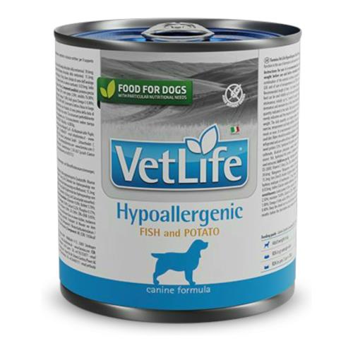 法米納Farmina｜FD906 犬用皮膚保健低敏配方(魚肉+地瓜) 300g 犬處方罐頭