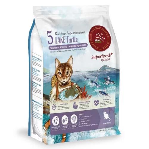 【瑞威寵糧】 天然平衡 貓糧5號 湖畔水鱉 免疫護心配方 2KG