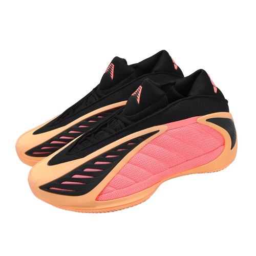 adidas 籃球鞋 Anthony Edwards 2 男鞋 With Love 橘黑 首發配色 愛迪達 JS3514