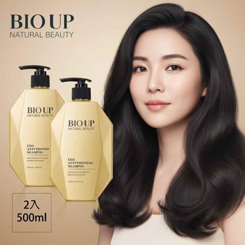 BIO UP 自然美 蘊活泌境強健洗髮精500ml *2瓶
