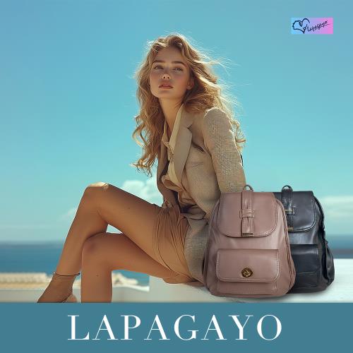 lapagayo輕奢訂製款軟皮革精品包-裸