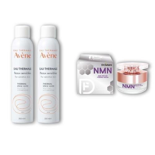 【1+1抗漲配】(賦活水潤組)Dr.future 長泰健康極致奢華賦活組+Avene舒緩保濕噴霧 300ml(平輸)-2入組