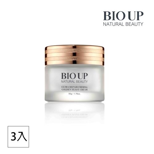 BIO UP 自然美 高純度酒粕胎盤4D拉提彈潤霜50g *3入