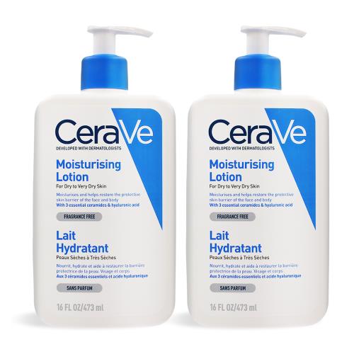 CeraVe 適樂膚 長效清爽保濕乳(473ml)X2-國際航空版