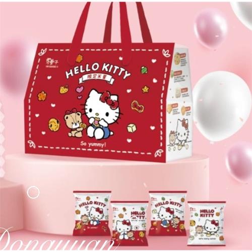 HELLO KITTY限定綜合米菓禮盒-4盒組