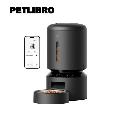 PETLIBRO 膠囊寵物自動餵食器 Wi-Fi版 5L單碗-黑色