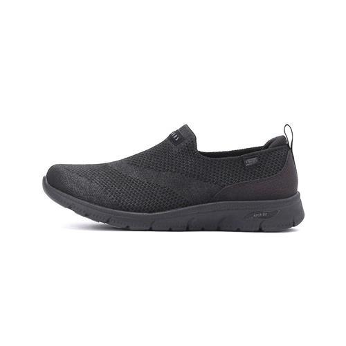 SKECHERS ARCH FIT REFINE 2.0 寬楦套式休閒鞋 黑 104680WBBK 女鞋