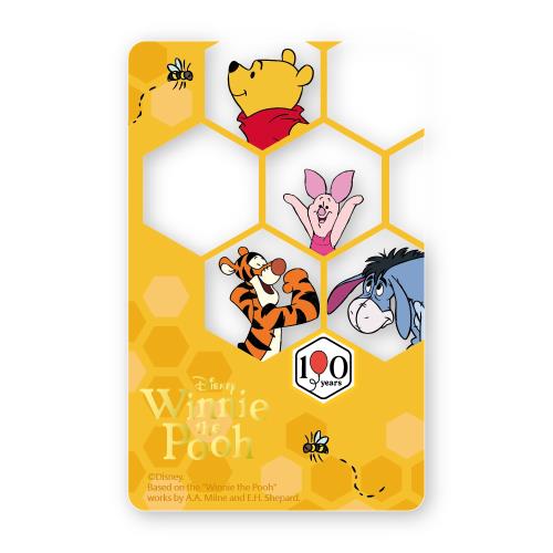 小熊維尼《100週年限定》一卡通 代銷