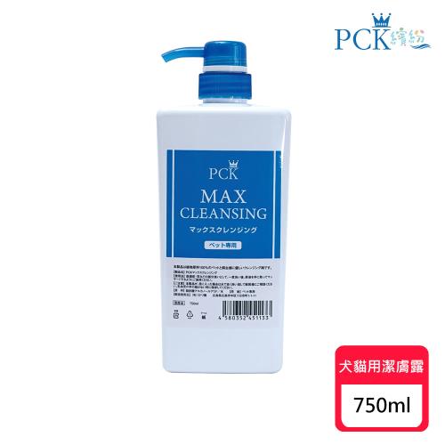 日本PCK繽紛 犬貓用 控油潔膚露 750ml(寵物潔膚露/狗沐浴乳)