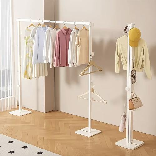 Mr.box 3用創意多功能折疊曬衣架+衣帽架【升級伸縮款】