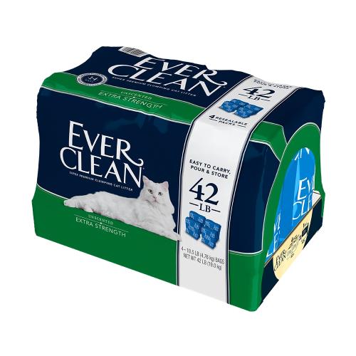 EverClean 藍鑽 強效無味低敏貓砂42lb (19kg)