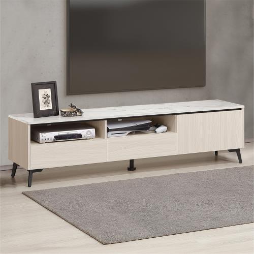 【Homelike】 喜家居6尺雙抽電視櫃(2542)