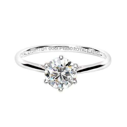 ROYAL三十週年限定真愛1克拉明日鑽大滿貫-鑽戒