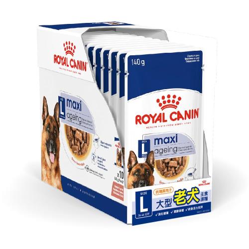 法國皇家SHNW大型老犬主食濕糧MXA+5W 140Gx10包/盒