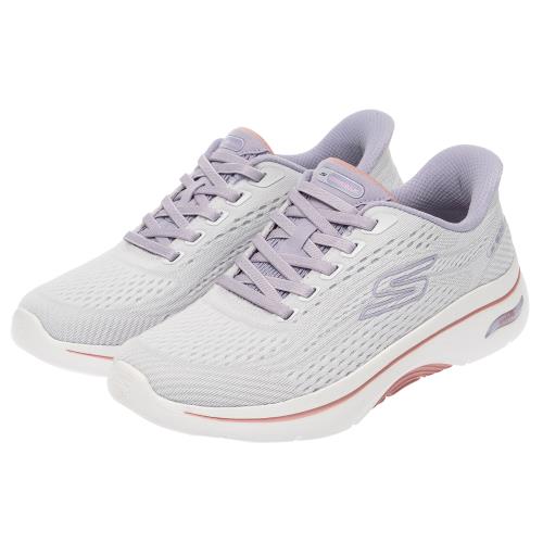 SKECHERS 女鞋 健走系列 瞬穿舒適科技 GO WALK ARCH FIT 2.0 (125342LAV)
