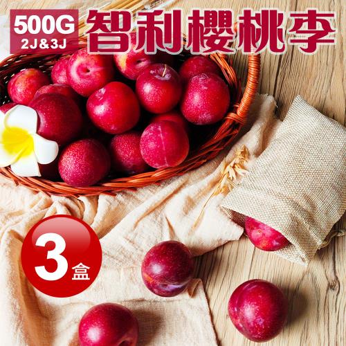 築地一番鮮-智利|櫻桃李西瓜李|3盒|500g