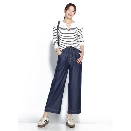 S.MARINE巴黎限定絲光輕丹寧精品褲