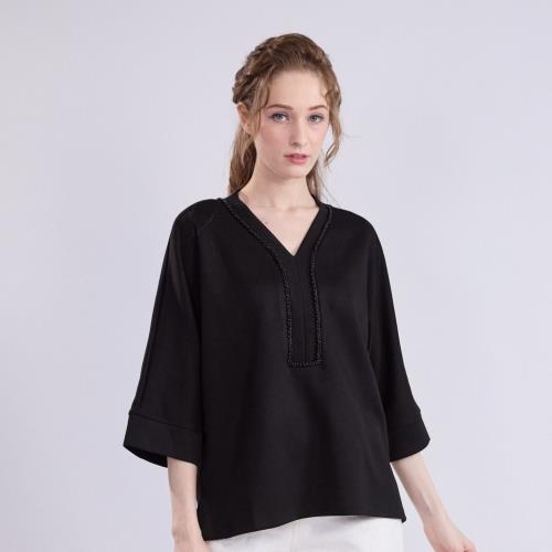 QWI 名品高規柔絲細棉上衣-獨