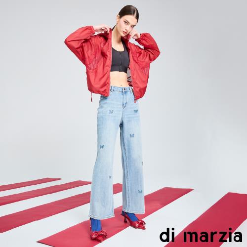 di marzia 歐洲精選彈力顯瘦沁涼手工丹寧褲-獨