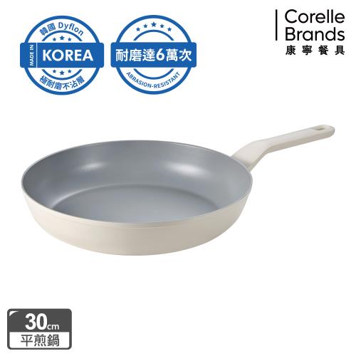 (韓國製造)【美國康寧】WORLD KITCHEN Mellow鑄造不沾平煎鍋30cm