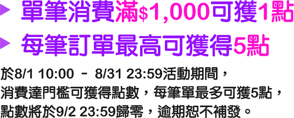 集點規則