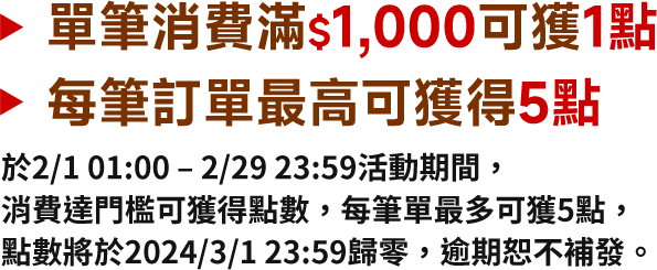 集點規則