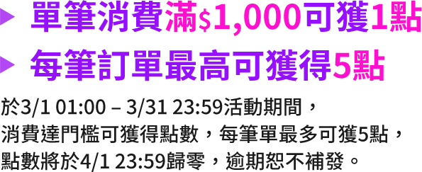 集點規則