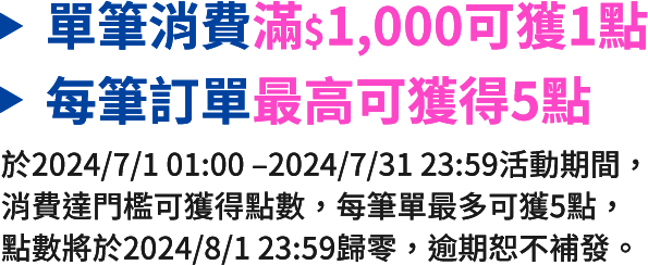 集點規則