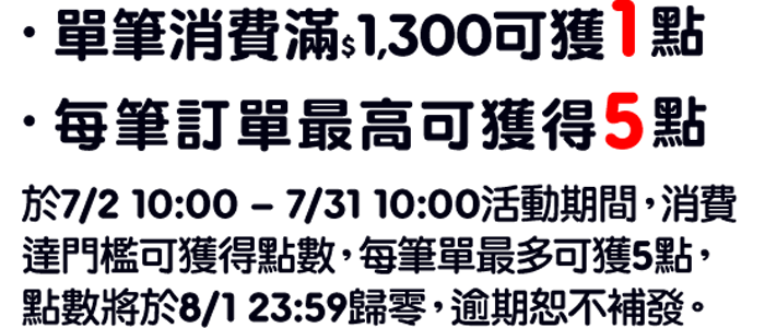 集點規則