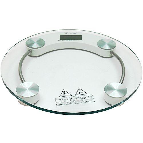 圓型150公斤厚鋼化玻璃體重計(2003A)