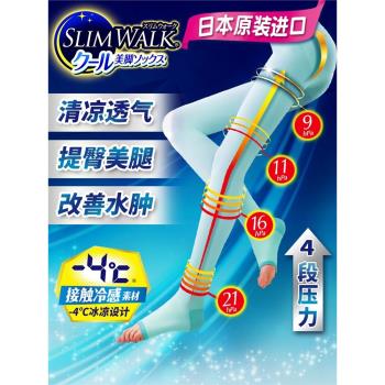 slimwalk日本本土高筒性感睡眠襪