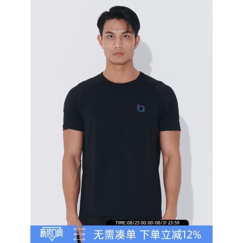 【拍2件89】Asianbum冰感運動休閑短袖網眼拼接透氣健身跑步T桖