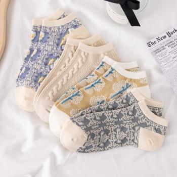 襪子女文藝復古風日系可愛襪子